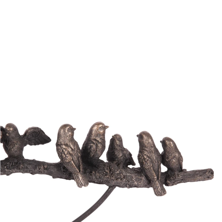 Eläinkuva linnut - kulta - 30 cm