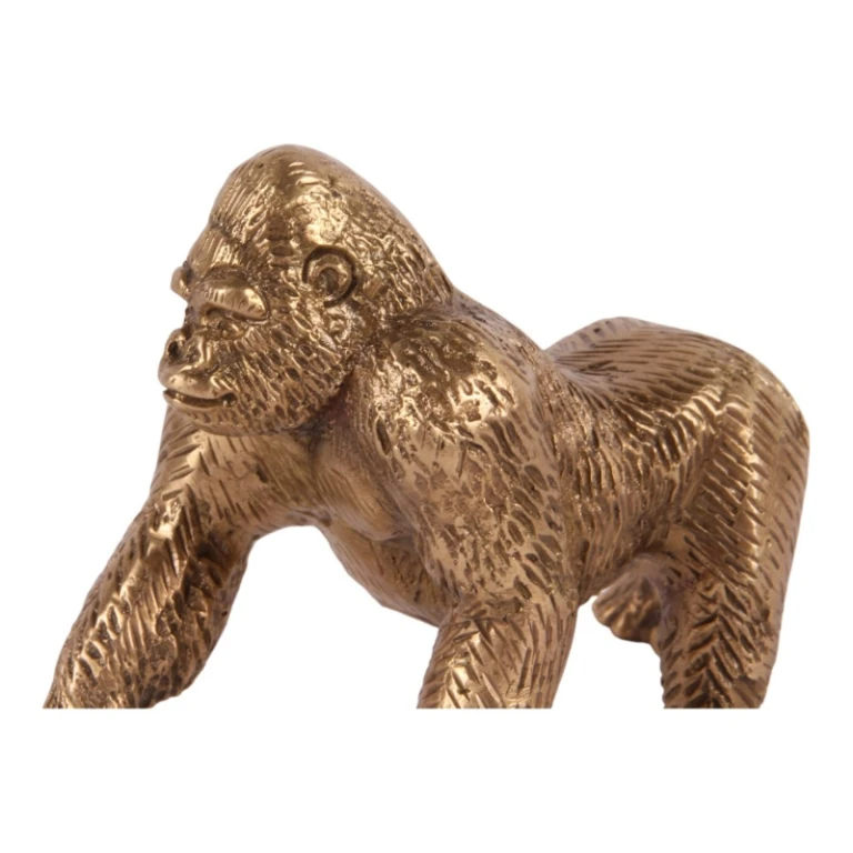 Gorilla-patsas - messinki - 11,5 cm