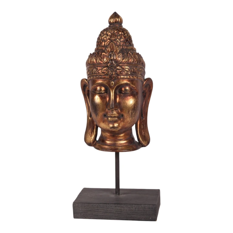 Buddha-patsas - kulta - 36,5 cm