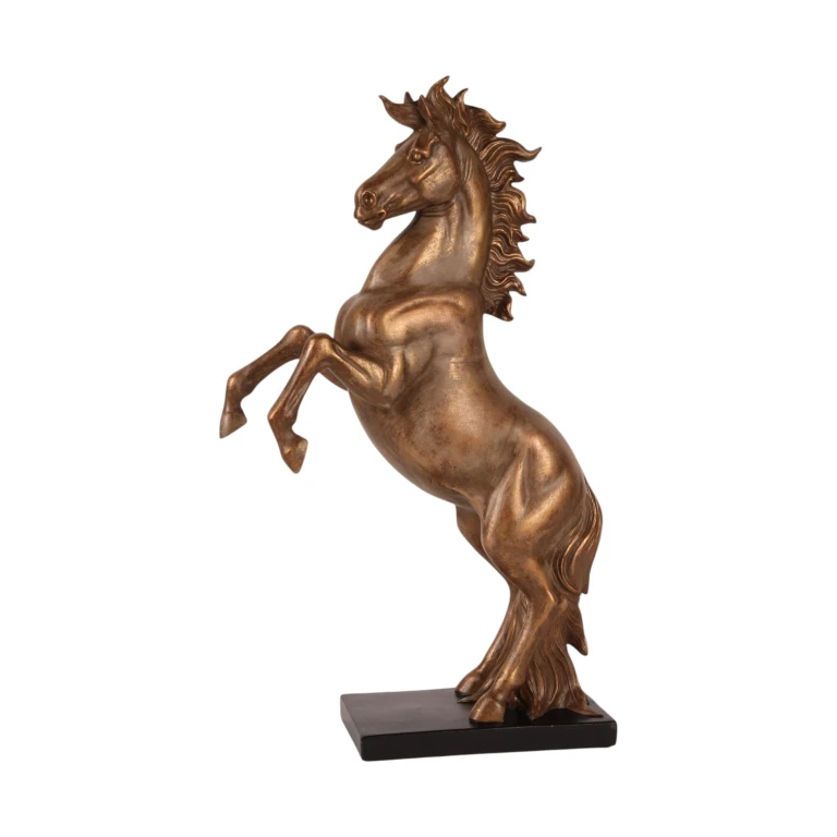 Hevoskuva pronssinvärinen - 43,5 cm
