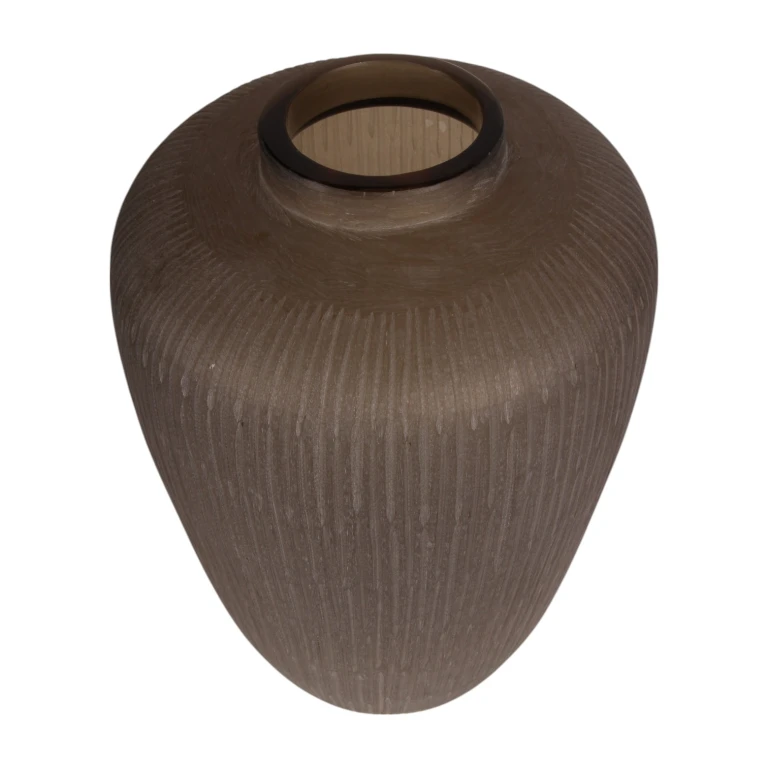Savanna-maljakko - 49 cm - ruskea - lasi