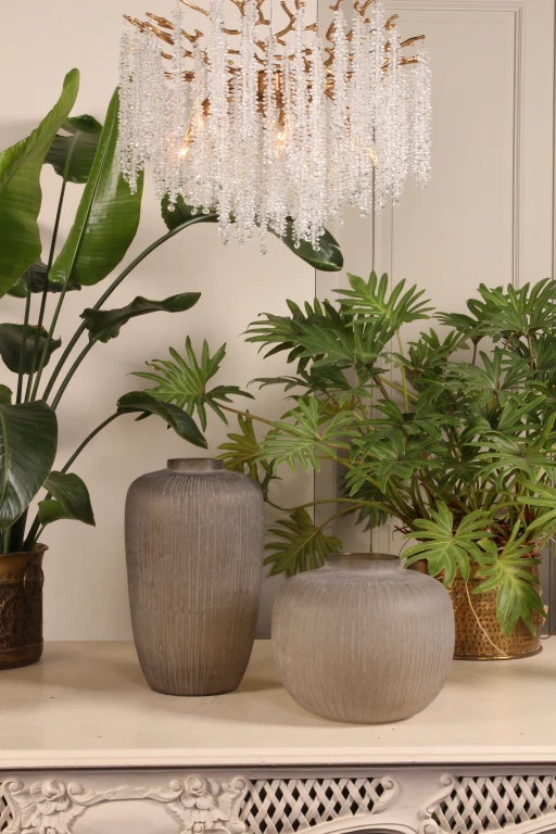 Savanna-maljakko - 49 cm - ruskea - lasi