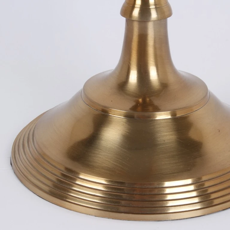 Viidenhaarainen kandelabra - 104 cm - kulta - alumiini