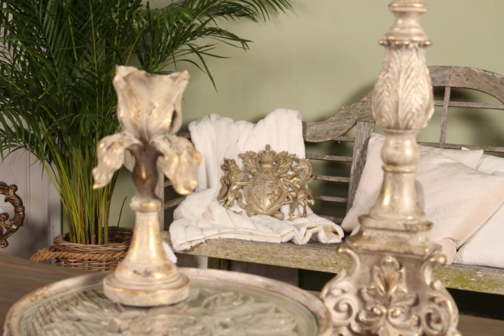 Seinälevy - beige/ruskea - 38 cm - taidehartsia