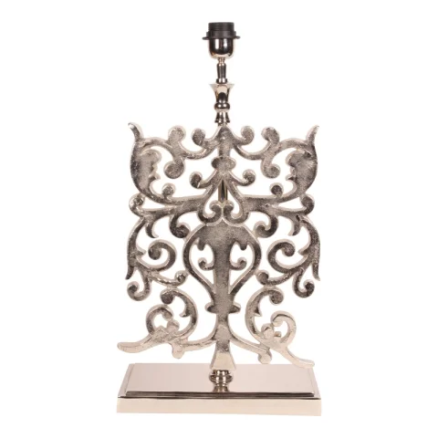 Tafellamp - zilver - aluminium - 83 cm