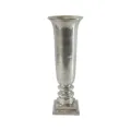 Maljakko - 61 cm - hopea - alumiini