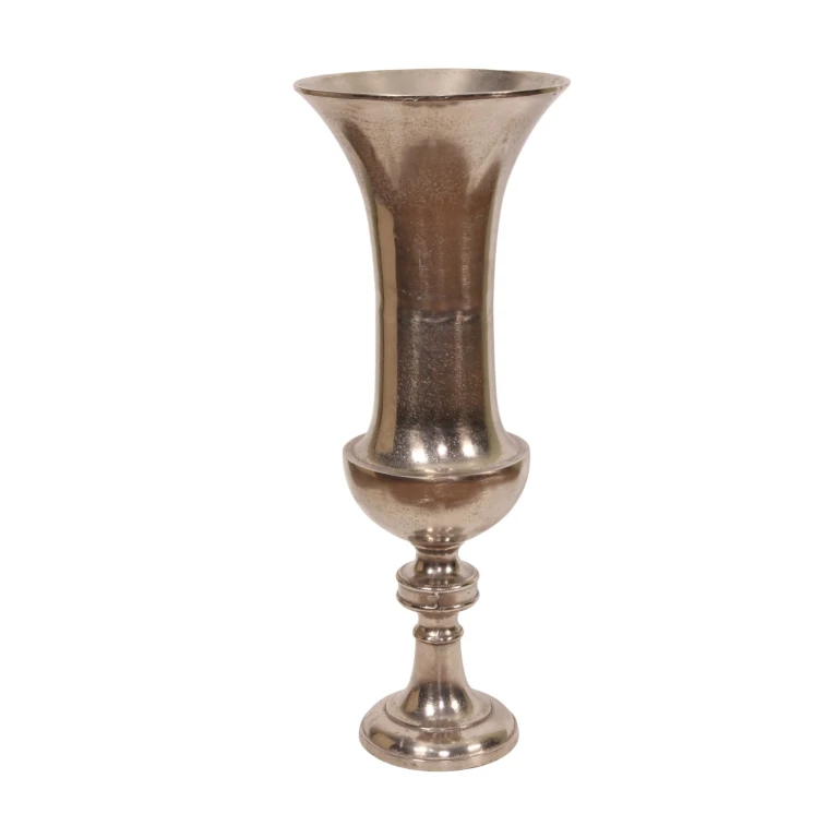 Maljakko - 73 cm - hopea - alumiini