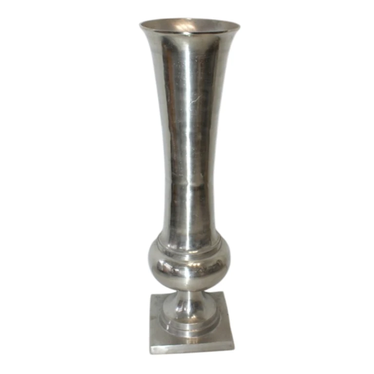 Maljakko - 123 cm - hopea - alumiini