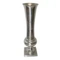 Maljakko - 123 cm - hopea - alumiini