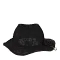 Lampenkap Victorian - 38 cm - zwart - stof